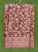 Load image into Gallery viewer, Lovely Brasso Saree in Foil Print
