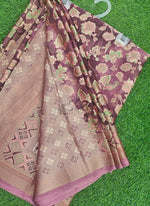 Load image into Gallery viewer, Lovely Brasso Saree in Foil Print
