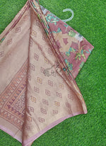 Load image into Gallery viewer, Lovely Brasso Saree in Foil Print
