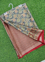 Load image into Gallery viewer, Lovely Brasso Saree in Foil Print
