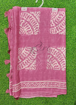 Load image into Gallery viewer, Beautiful Printed Chiffon Saree in Self Lines Texture
