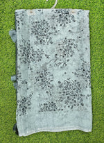 Load image into Gallery viewer, Beautiful Printed Chiffon Saree in Self Lines Texture
