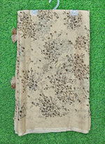 Load image into Gallery viewer, Beautiful Printed Chiffon Saree in Self Lines Texture
