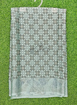 Load image into Gallery viewer, Beautiful Printed Crepe Chiffon Saree
