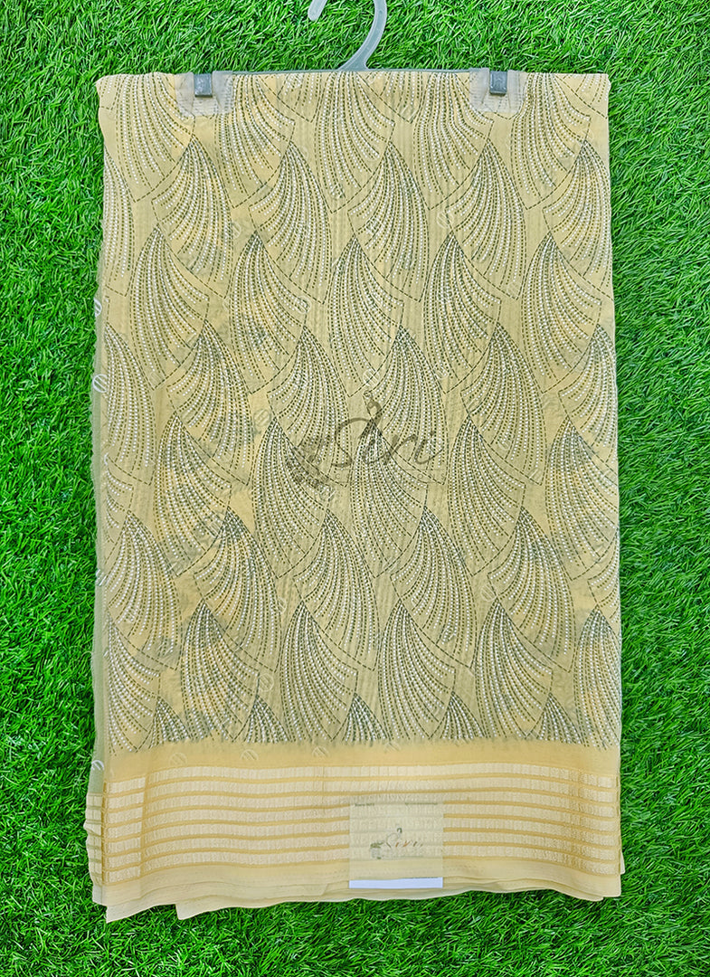 Beautiful Printed Georgette Saree