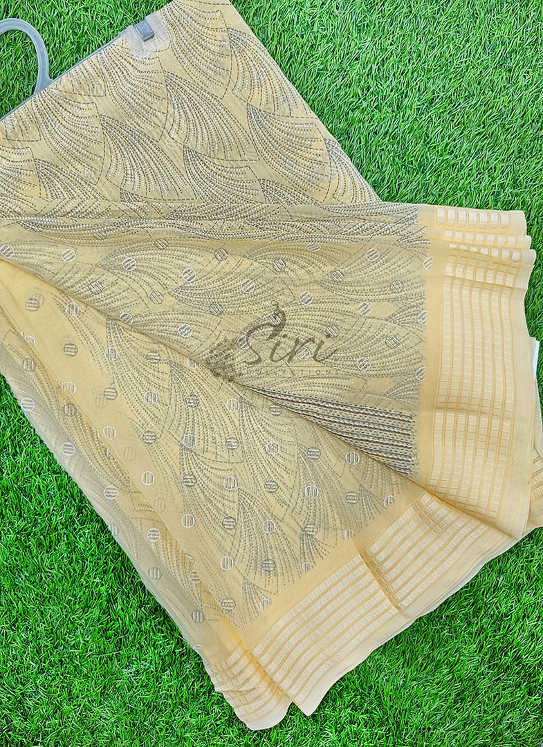 Beautiful Printed Georgette Saree