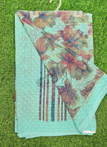 Load image into Gallery viewer, Beautiful Soft Georgette Saree in Self Butis