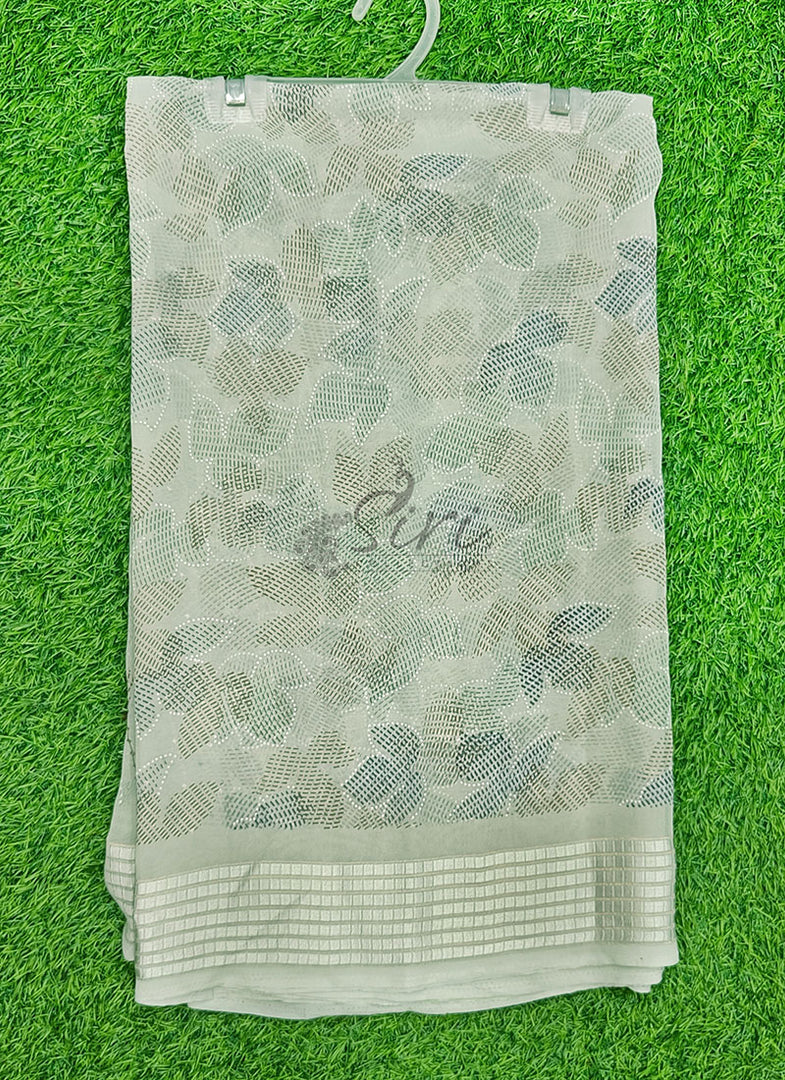 Beautiful Printed Georgette Saree