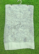 Load image into Gallery viewer, Beautiful Soft Moss Georgette Saree