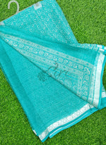 Load image into Gallery viewer, Latest Beautiful Printed Siri Chiffon Saree with Border