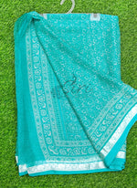 Load image into Gallery viewer, Latest Beautiful Printed Siri Chiffon Saree with Border
