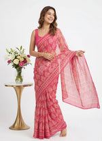 Load image into Gallery viewer, Latest Beautiful Printed Chiffon Saree