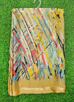 Load image into Gallery viewer, Lovely Printed Chiffon Saree in Soft Borders