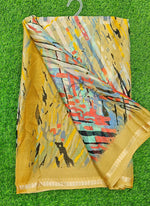 Load image into Gallery viewer, Lovely Printed Chiffon Saree in Soft Borders