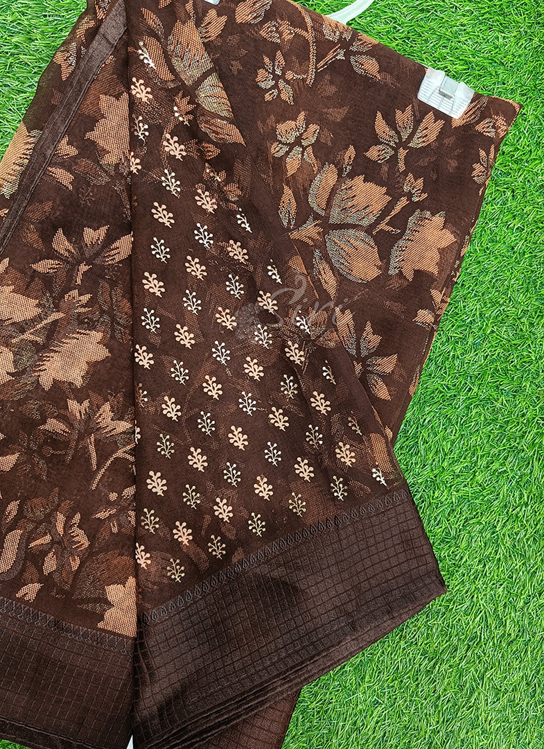 Beautiful Printed Georgette Saree
