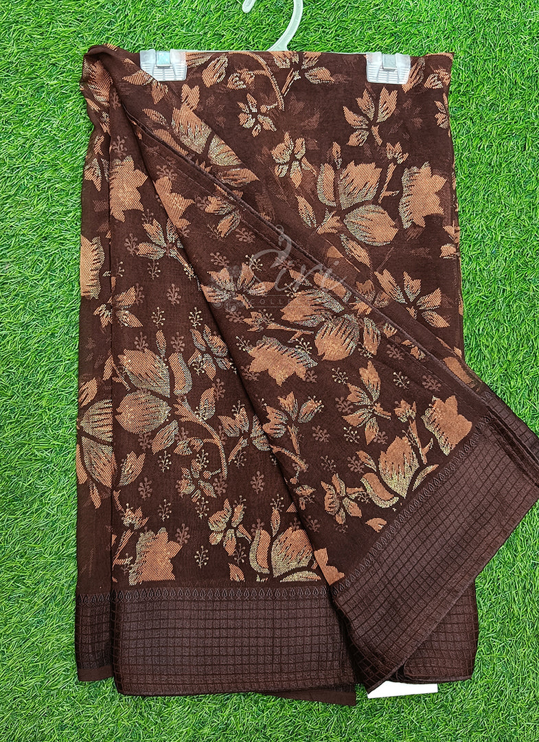 Beautiful Printed Georgette Saree