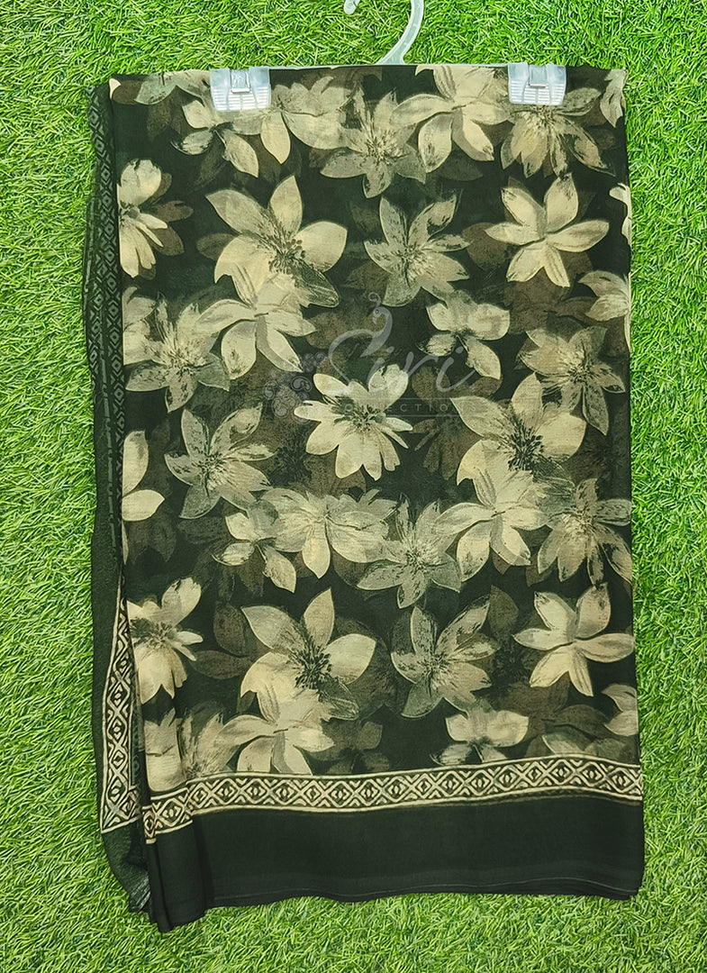 Beautiful Printed Georgette Saree