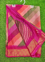Load image into Gallery viewer, Latest Multi Colour Printed Chiffons Saree with Blouse