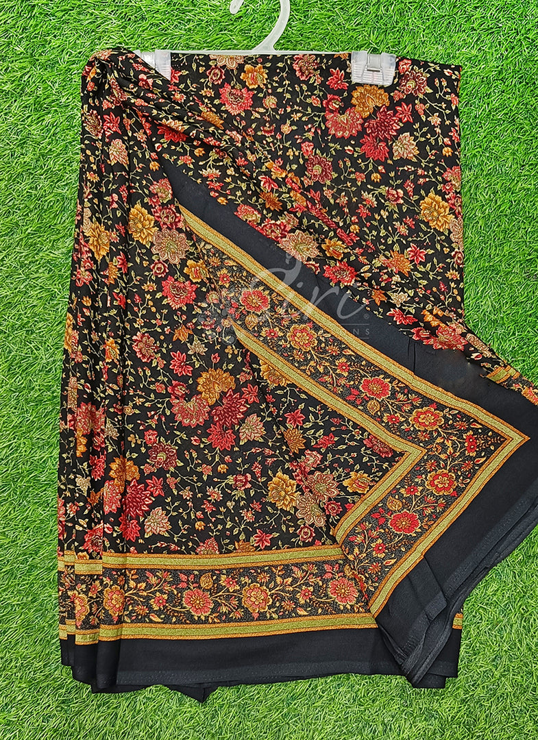 Latest Premium Printed Crepe Saree