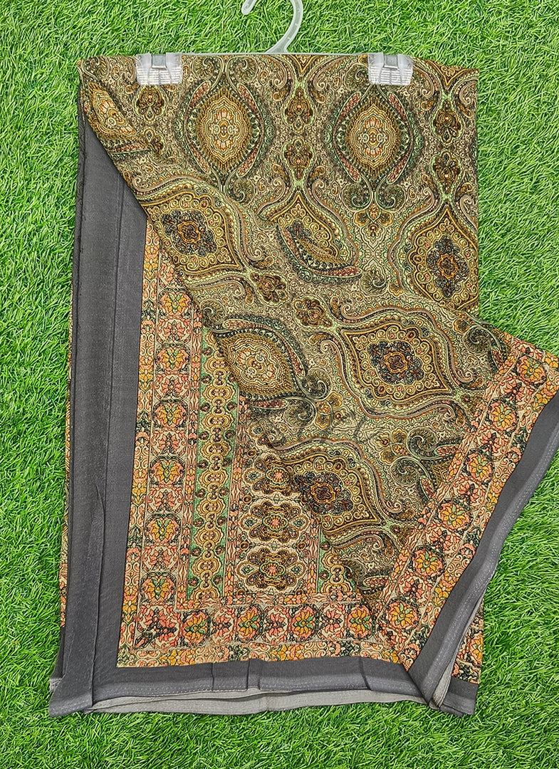 Latest Premium Printed Crepe Saree