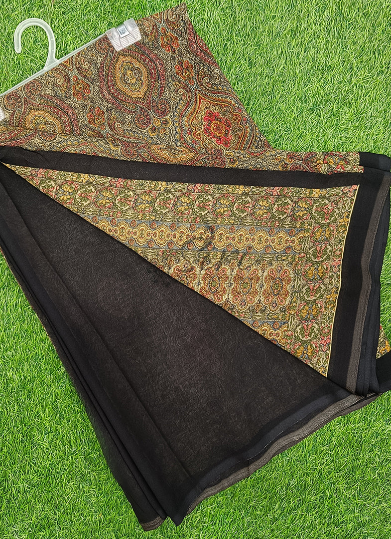 Latest Premium Printed Crepe Saree