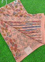 Load image into Gallery viewer, Beautiful Soft Georgette Saree in Self Butis