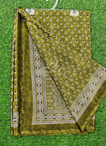 Load image into Gallery viewer, Latest Crepe Saree in Ajrakh Print