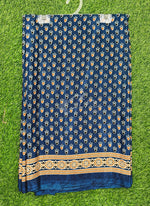 Load image into Gallery viewer, Latest Crepe Saree in Ajrakh Print