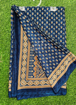 Load image into Gallery viewer, Latest Crepe Saree in Ajrakh Print