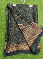 Load image into Gallery viewer, Latest Printed Satin Chiffon Saree