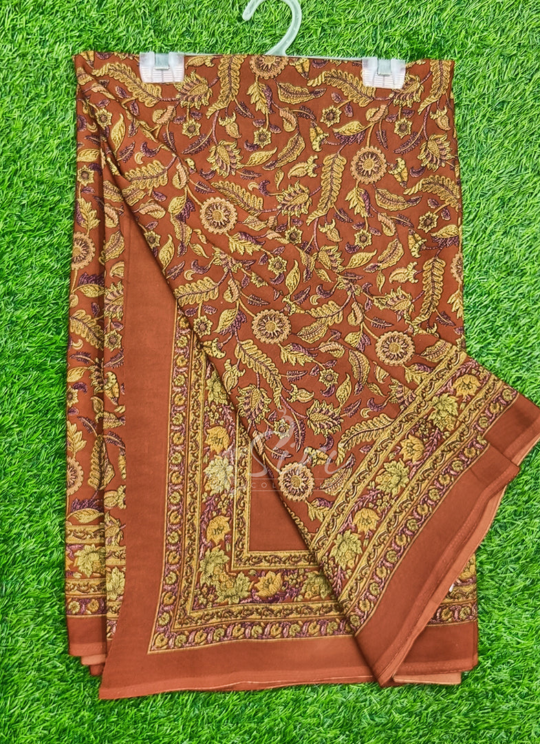 Latest Premium Printed Crepe Saree