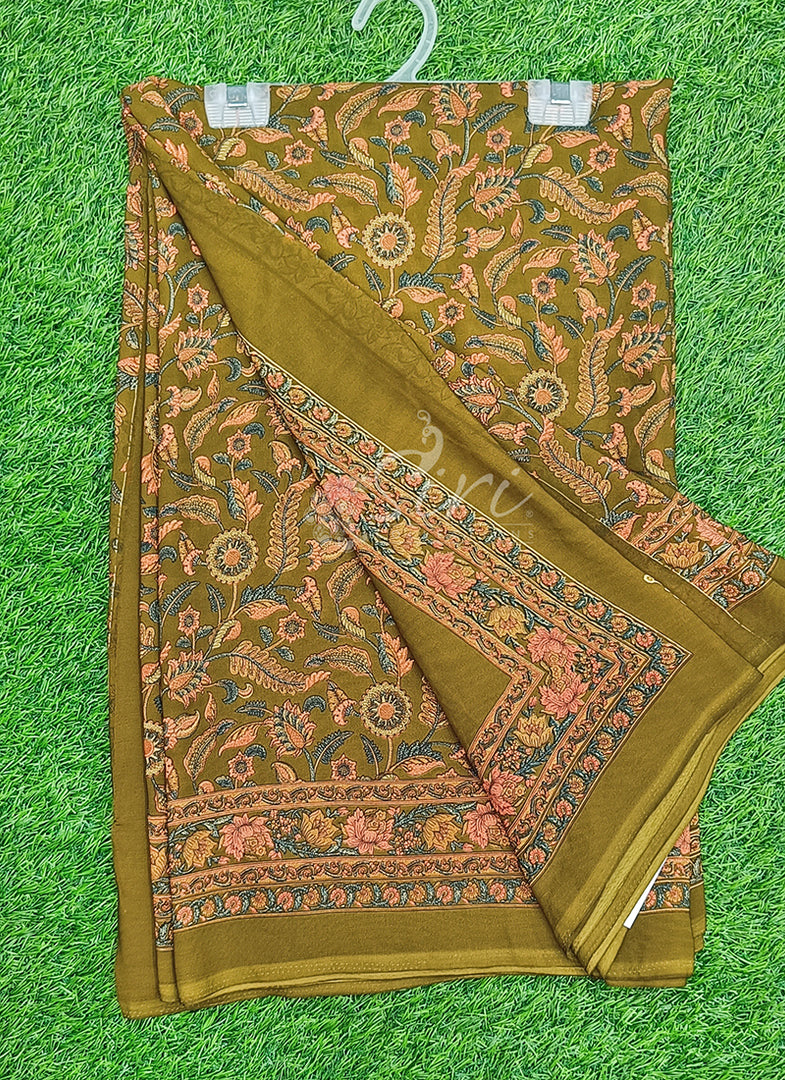 Latest Premium Printed Crepe Saree