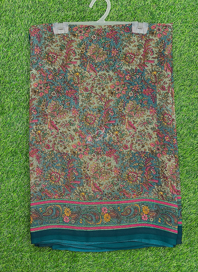 Latest Premium Printed Crepe Saree