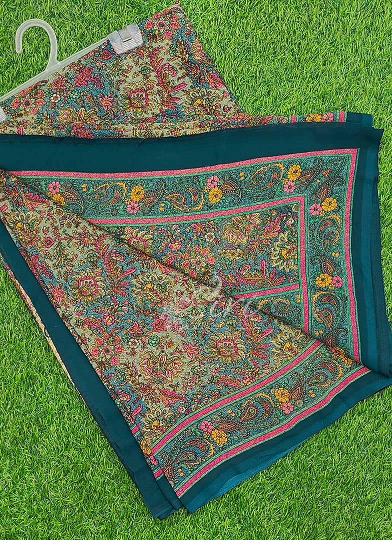 Latest Premium Printed Crepe Saree