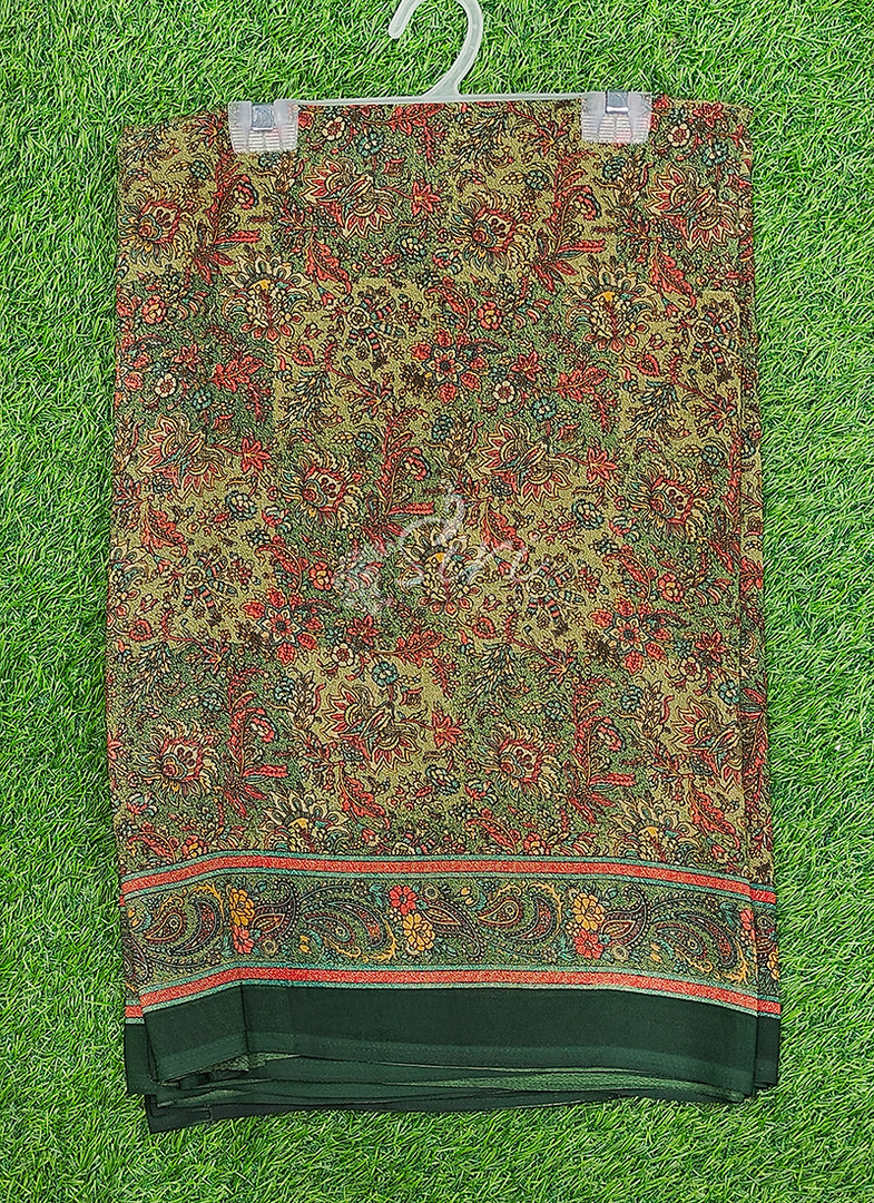 Latest Premium Printed Crepe Saree