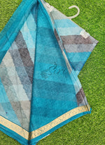 Load image into Gallery viewer, Latest Printed Chiffon Saree with Self Border