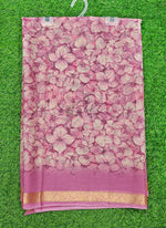 Load image into Gallery viewer, Latest Printed Chiffon Saree with Self Border