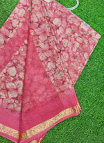 Load image into Gallery viewer, Latest Printed Chiffon Saree with Self Border