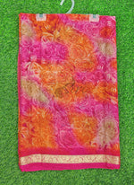 Load image into Gallery viewer, Latest Printed Chiffon Saree with Self Border
