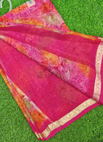 Load image into Gallery viewer, Latest Printed Chiffon Saree with Self Border