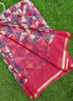 Load image into Gallery viewer, Latest Printed Chiffon Saree with Self Border