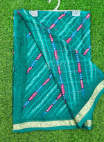 Load image into Gallery viewer, Latest Printed Chiffon Saree with Self Border