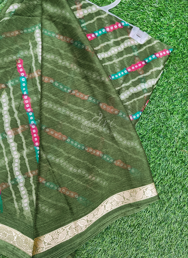 Latest Printed Chiffon Saree with Self Border