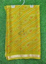 Load image into Gallery viewer, Latest Printed Chiffon Saree with Self Border