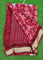 Load image into Gallery viewer, Latest Printed Chiffon Saree in Fancy Borders