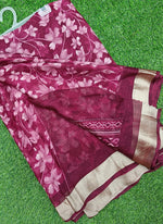 Load image into Gallery viewer, Latest Printed Chiffon Saree in Fancy Borders