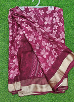 Load image into Gallery viewer, Latest Printed Chiffon Saree in Fancy Borders