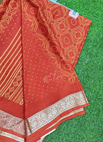 Load image into Gallery viewer, Latest Printed Fancy Chinon Crepe Saree