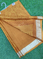 Load image into Gallery viewer, Latest Printed Fancy Chinon Crepe Saree
