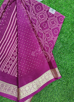 Load image into Gallery viewer, Latest Printed Fancy Chinon Crepe Saree